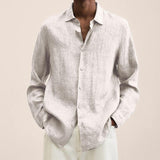 Hastings - Linen Button-Up Shirt