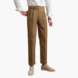 Xavier - Pleated Tapered Trousers