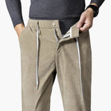 Lawrence - Corduroy Drawstring Trousers