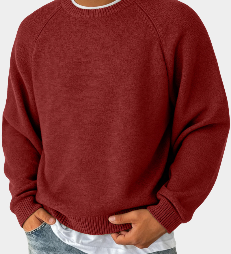 Wallace - Simple Crew Neck Jumper