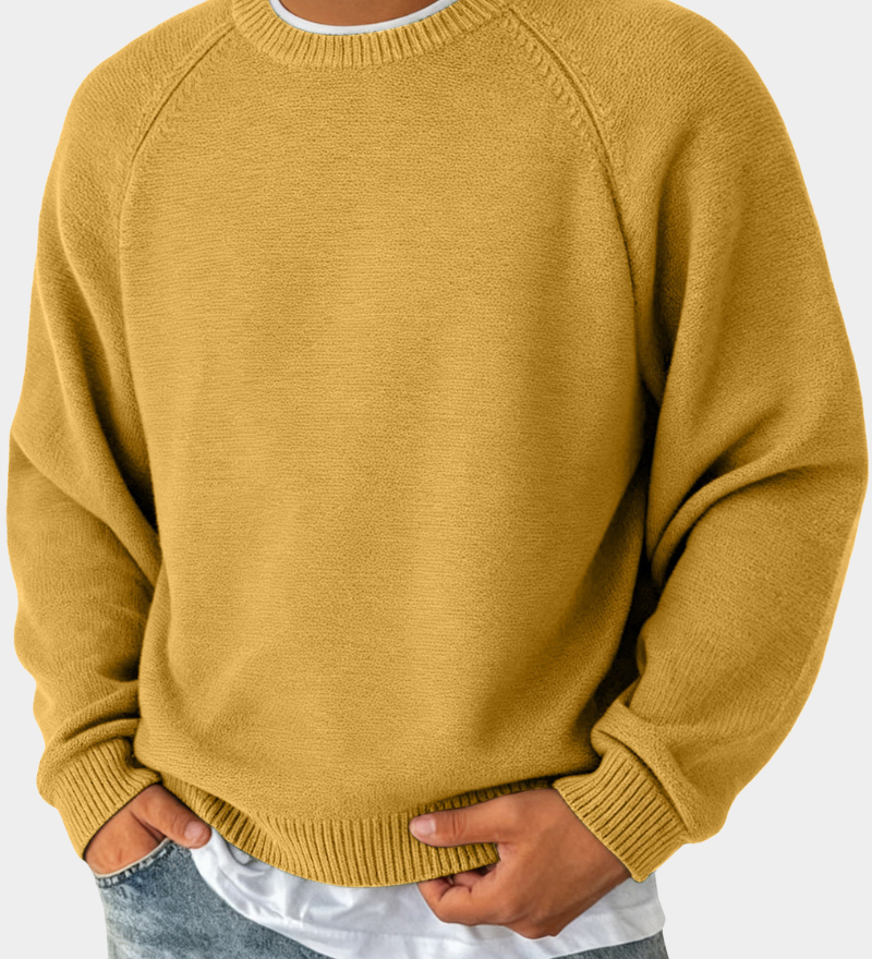 Wallace - Simple Crew Neck Jumper
