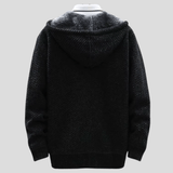 Percival - Lined Hood Zip Cardigan