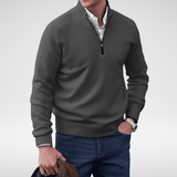 Sebastian - Soft Half-Zip Jumper