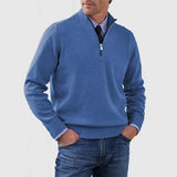 Quincy - Fine Knit Half-Zip Jumper
