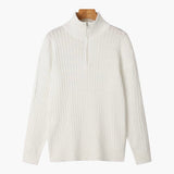 Dexter - Wave Texture Half-Zip Jumper