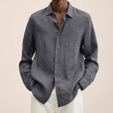 Hastings - Linen Button-Up Shirt