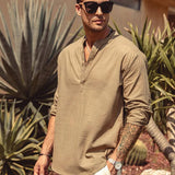 Dylan - Cotton-Linen Shirt