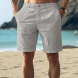 Paul - Casual Linen Shorts