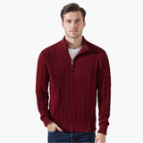 Oakley - Zipped Cable Knit Jumper