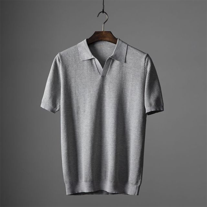Leland - Modern Knit Polo Shirt