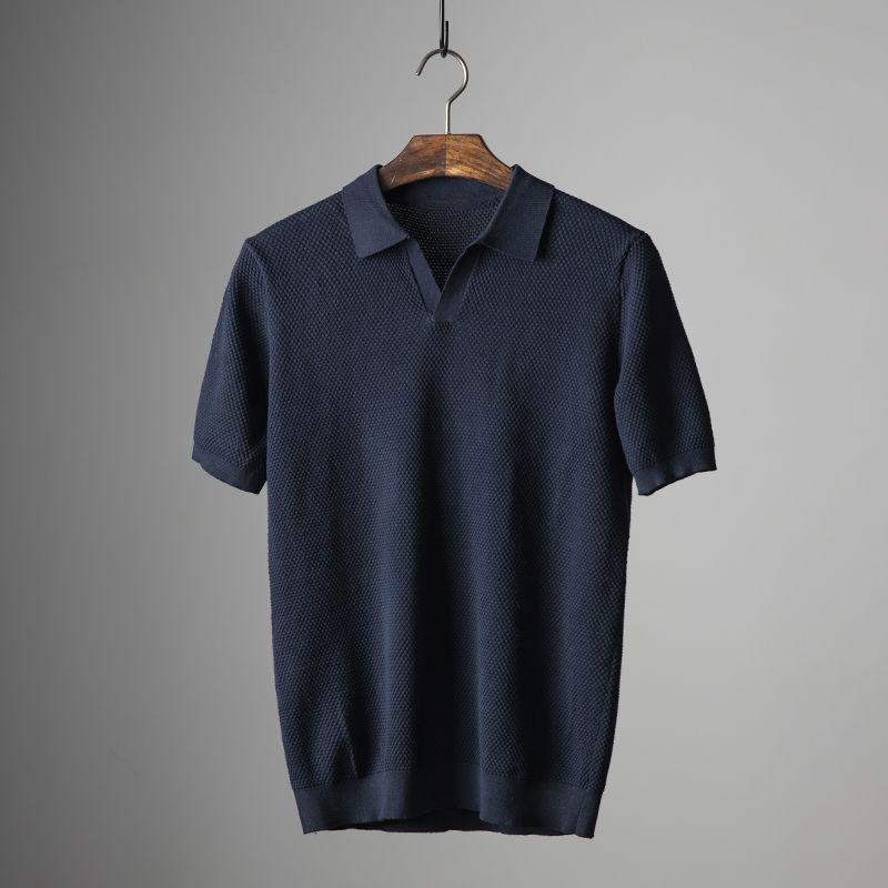 Leland - Modern Knit Polo Shirt