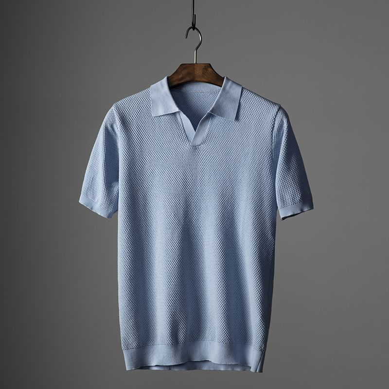 Leland - Modern Knit Polo Shirt