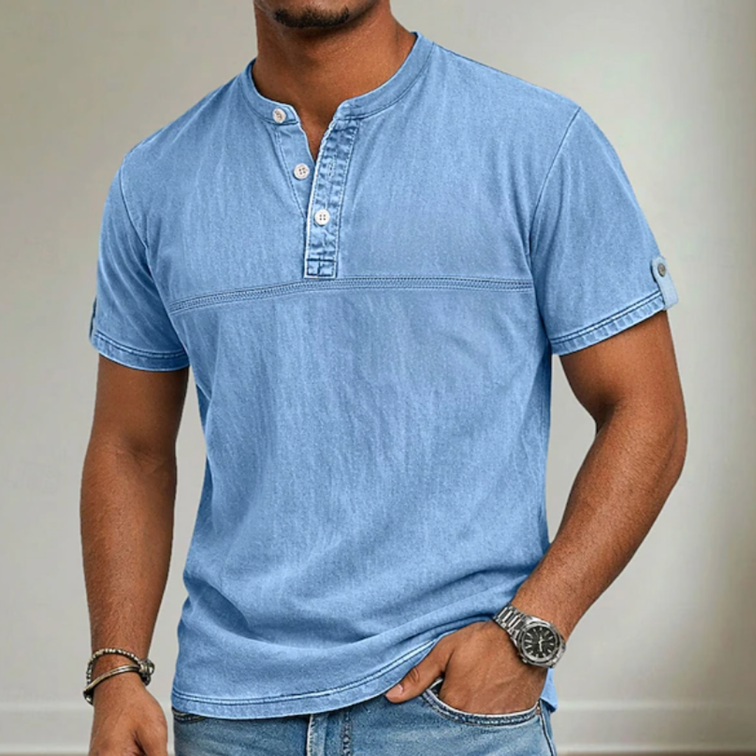 Jordan - Stand Collar Shirt