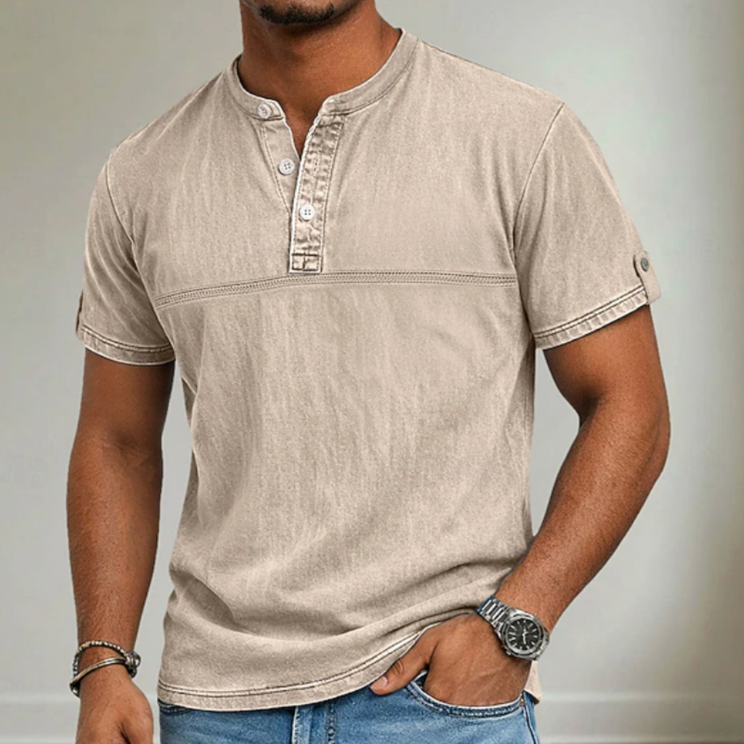 Jordan - Stand Collar Shirt