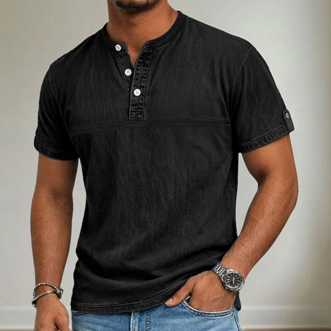 Jordan - Stand Collar Shirt