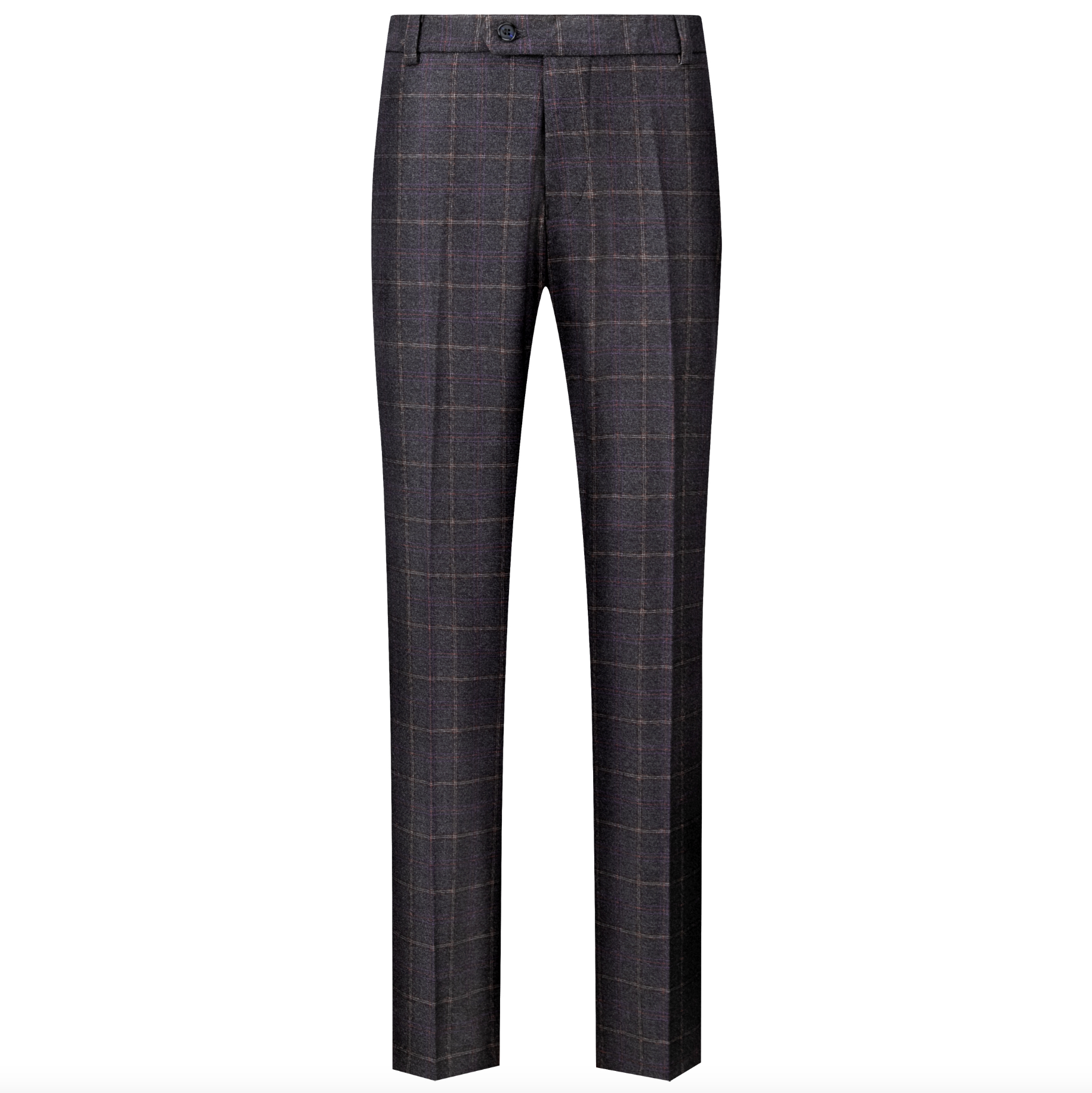 Julian - Windowpane Suit Trousers