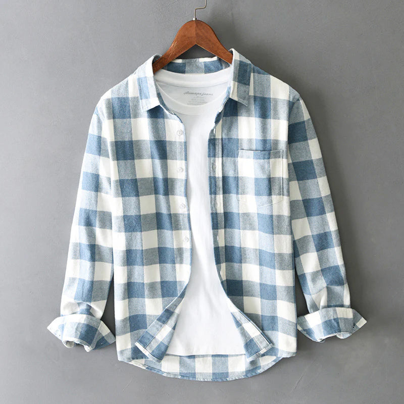 Dorian - Cotton Checked Shirt