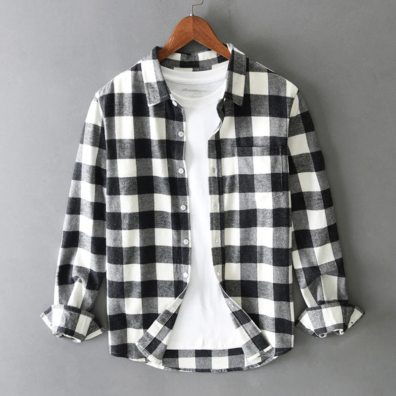 Dorian - Cotton Checked Shirt