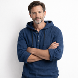 Hayes - Linen Hooded Shirt