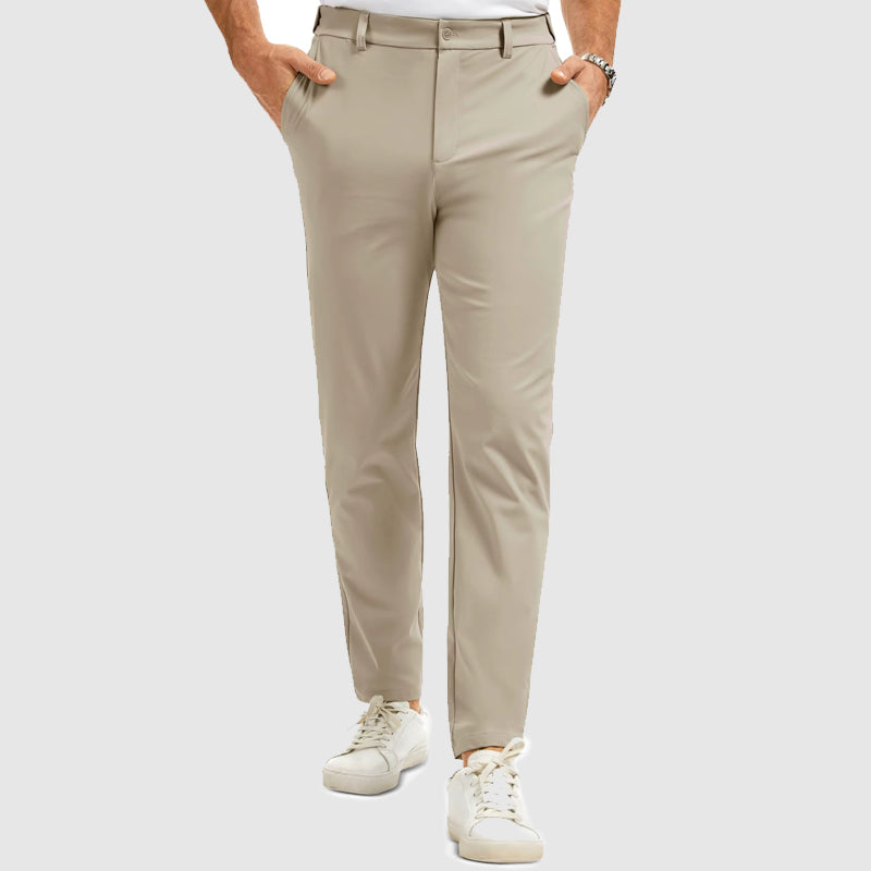Crispin - Slim Fit Straight-Leg Trousers