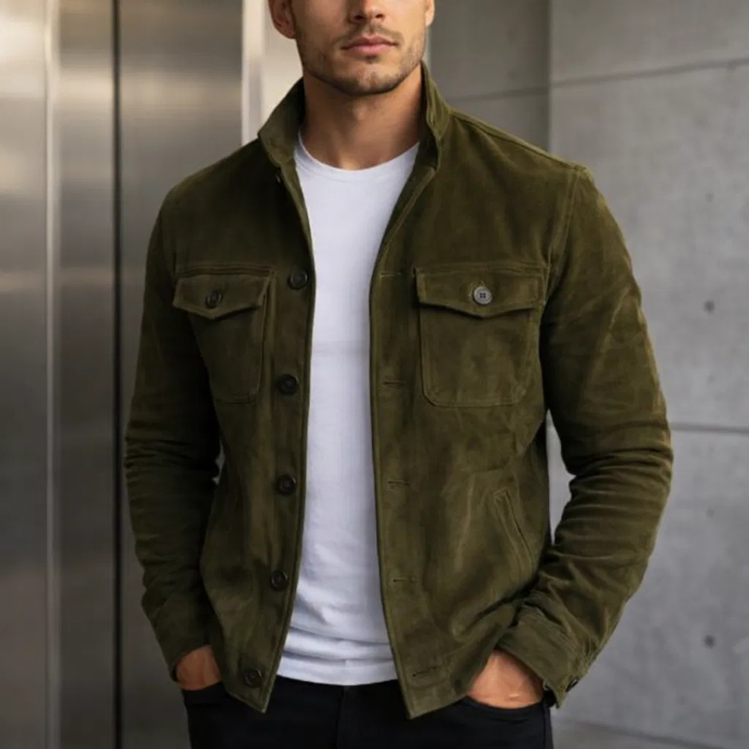 Lorenzo™ | Classic Suede Jacket