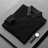 Kingsley - Dark Collar Knit Jumper