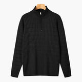 Dexter - Wave Texture Half-Zip Jumper