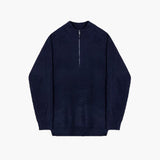 Ambrose - Ribbed Half-Zip Jumper