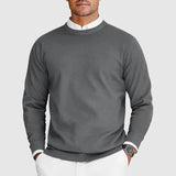 Kenneth - Patterned Crew Neck Jumper