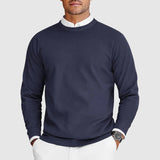 Kenneth - Patterned Crew Neck Jumper