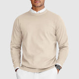 Kenneth - Patterned Crew Neck Jumper