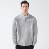 Oakley - Zipped Cable Knit Jumper