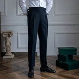 Logan - Pleated Trousers