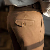 Logan - Pleated Trousers