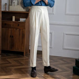 Logan - Pleated Trousers