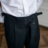 Logan - Pleated Trousers