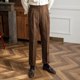 Logan - Pleated Trousers