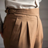 Logan - Pleated Trousers