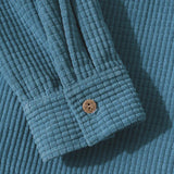 Devon - Corduroy Hooded Shirt