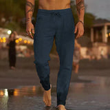 Samuel - Slim Fit Drawstring Trousers