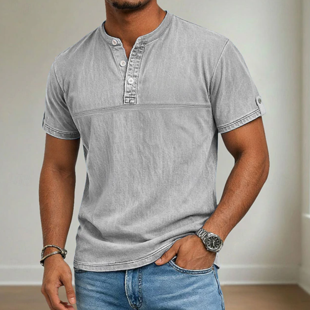 Jordan - Stand Collar Shirt