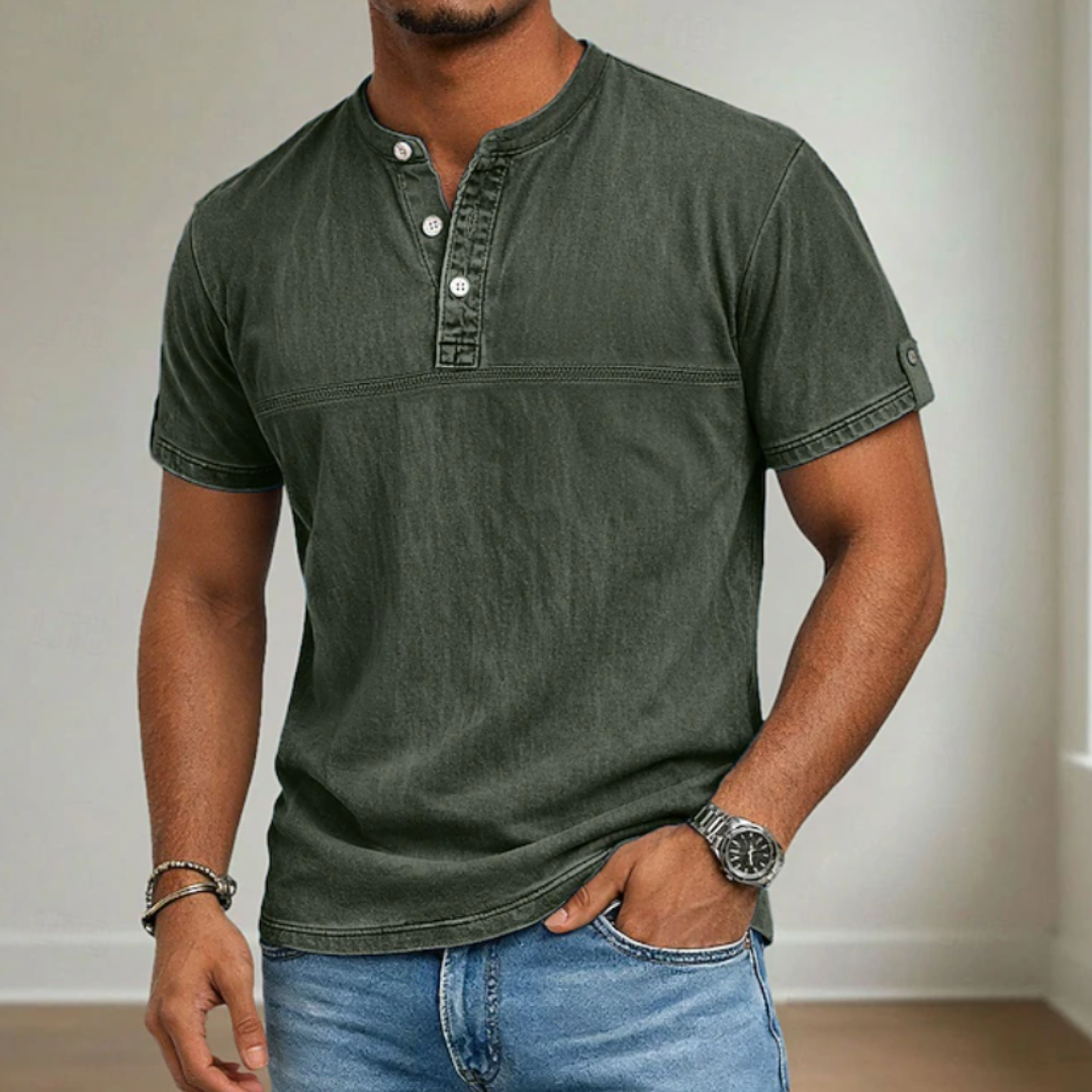 Jordan - Stand Collar Shirt