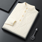 Mortimer - Merino Cable Knit Jumper