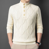 Mortimer - Merino Cable Knit Jumper
