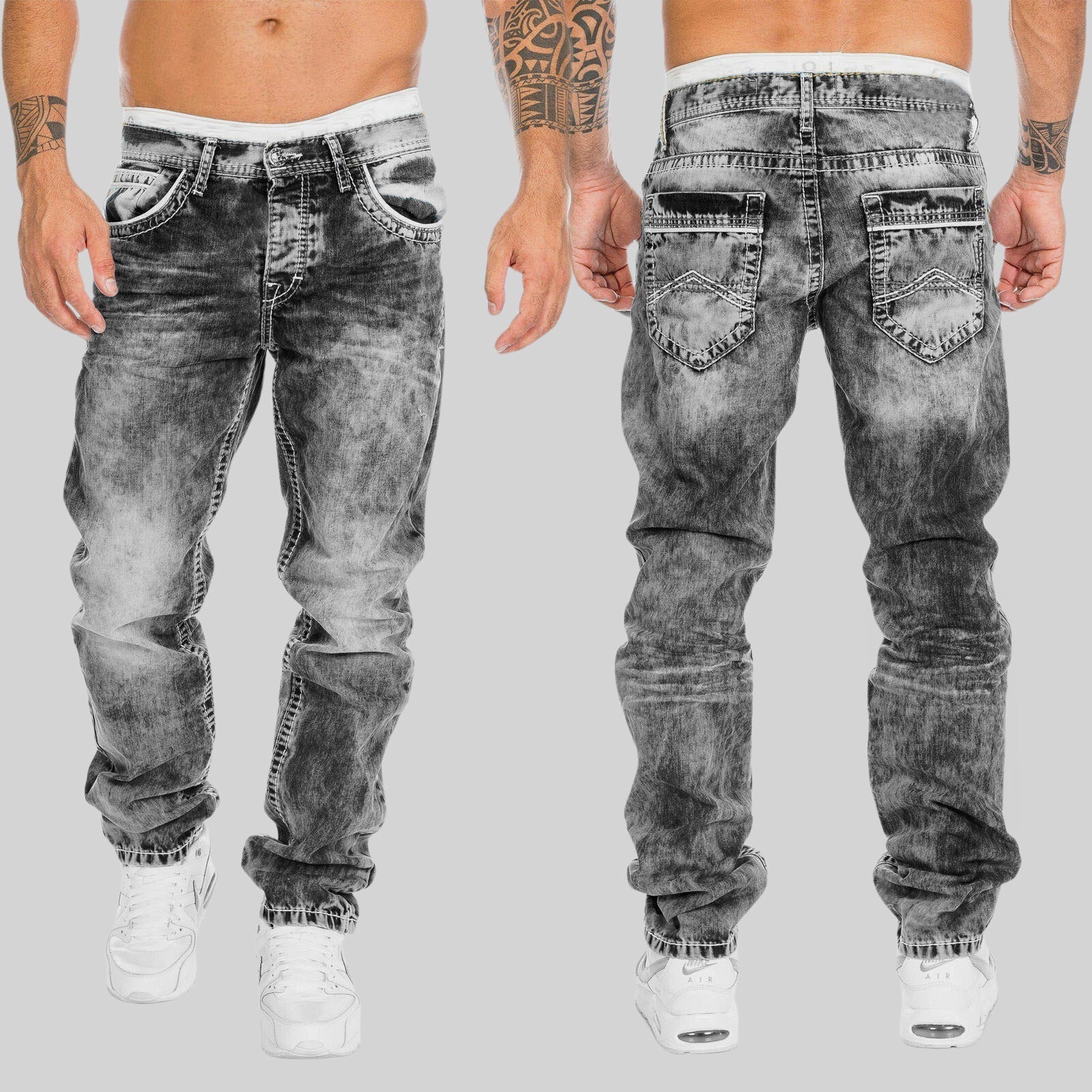 Roderick - Washed Denim Jeans