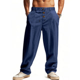 George - Button-Fly Relaxed Trousers