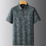 Men's Ice Silk Polo Shirt | Stylish Breathable Summer Essential