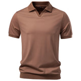 Men's Silky Polo Shirt | Breathable Soft Comfort Design