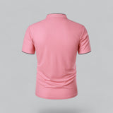 Dalton - Collarless Polo Shirt