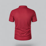 Dalton - Collarless Polo Shirt